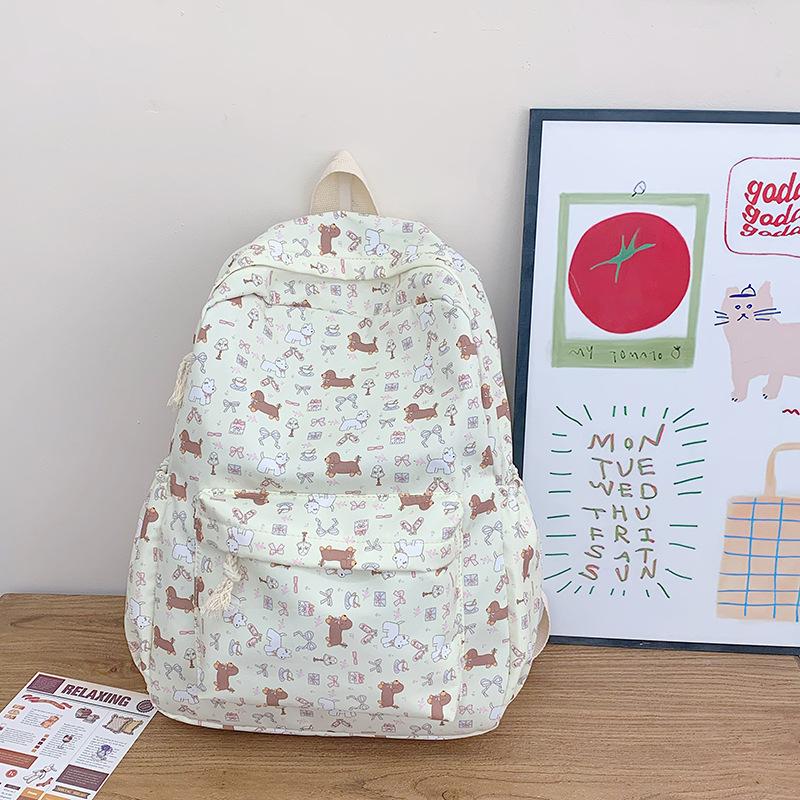 Schoolbag Japanese cute girl heart versatile large capacity student backpack 1011 spring new trendy Korean version fashion backpack