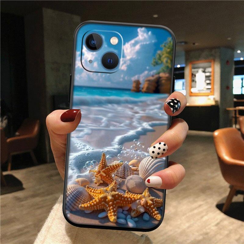 IK25 Conch Starfish New High-End Shell Phone Case for Xiaomi Poco C40 C50 C51 C55 C65 C71 C75 F3 F5 F6 F7 M2 M3 Pro Ultra