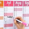 2026 Dry Erase Wall Calendar Large 12-Month Planner Thick Paper Agenda for Home Office School, Family Student Decor & Planning