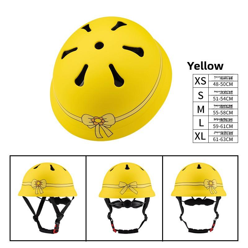 Cartoon Children's Bicycle Helmet Roller Skating Safety Skateboard Balance Car Children's Helmet Hard Hat
