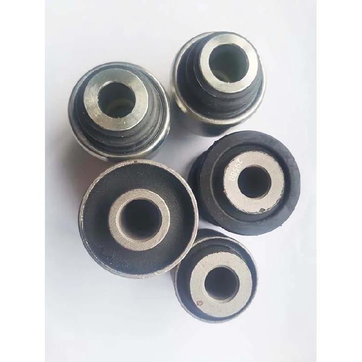 POKESS 5pcs/Set Suspension Control Arm Bushing Rear Lower Inner For Ford Explorer 2013- K201541 8A8Z5A638B DB5Z5B758A