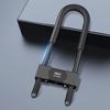 Deli U-Shaped Glass Door and Bicycle Key Lock