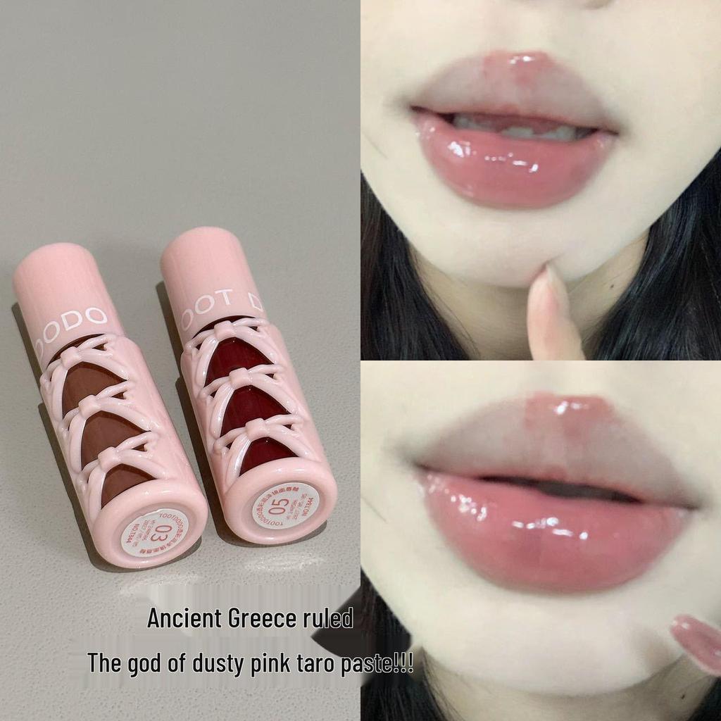 Toot Dodo Translucent Langanhaltender Feuchtigkeitsspendender Lipgloss - Feuchtigkeitsspendend, Wischfest und Erschwinglich für Frauen