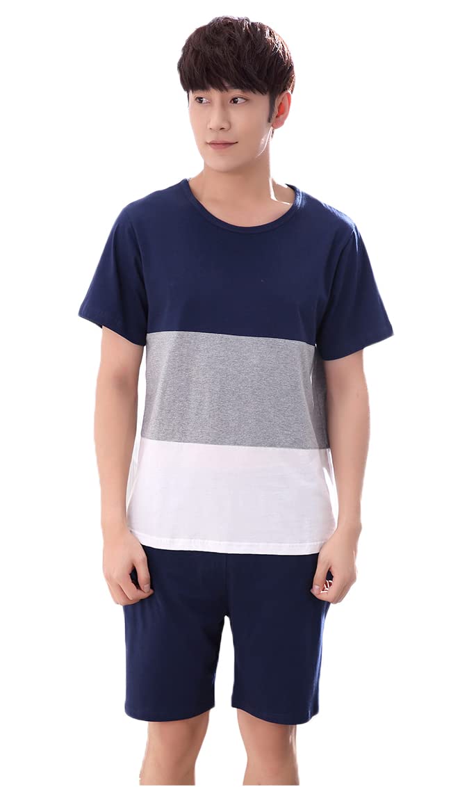 

Lemon Tree Seven Summer Short Stylish Available in 13 Patterns Men s Pajamas, Loungewear, Cotton, Sleeve, 100% Cotton, Loungewear,