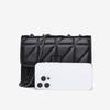Small Fang Bag for Women PU New Style Small Fragrant Wind Ling Grid Chain Bag Single Shoulder Crossbody Versatile Large Capacity