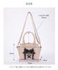 Altro Rose Schwarze Umhängetasche, Damen Umhänge-Tote-Bag, 2-Wege, Stehend, Kann in der Hand getragen werden, Getragen, oder Crossbody, mit Henkeln, Gesteppt