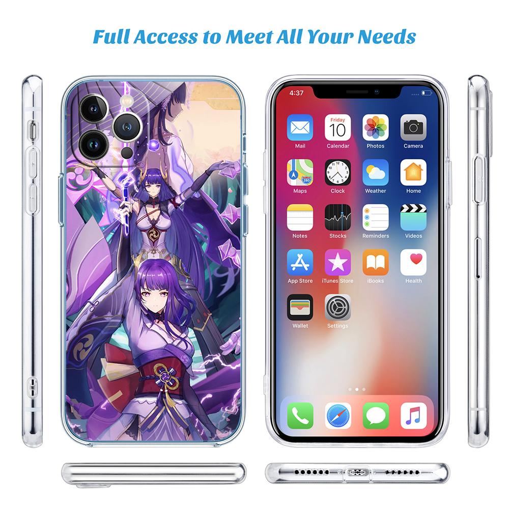 CJ60 Genshin Impact Case for LG K22 K30 K40 K40S K41 K42 K50 K50S K51 K51S K52 K61 K62 K71 K92 Q60 Q61 V40 V50 V60