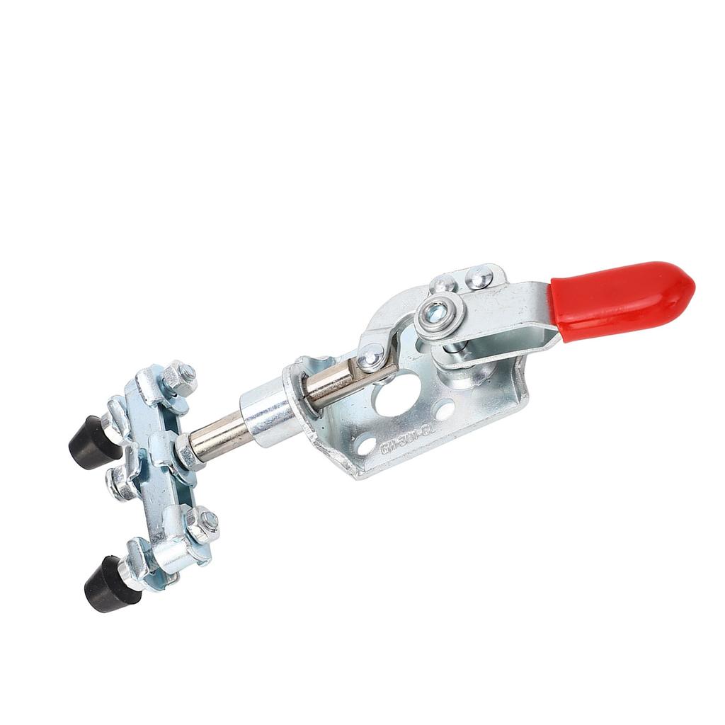 Left Right Push Pull Toggle Clamp Iron Dual Head Quick Release Push Pull Clamp for Machine Operating