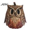 Three-dimensional Layered Painting Ornaments Halloween Wooden Ornaments, Distressed Pumpkin/Cat Decorations, Desktop & Wall Durable Wood Tabletop Art
