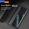 Ekakashop GermanySmart View Flip Case for Huawei Mate30 Pro, Full Protection Shockproof Cover, Business Style Leather Case - Mysterious Black