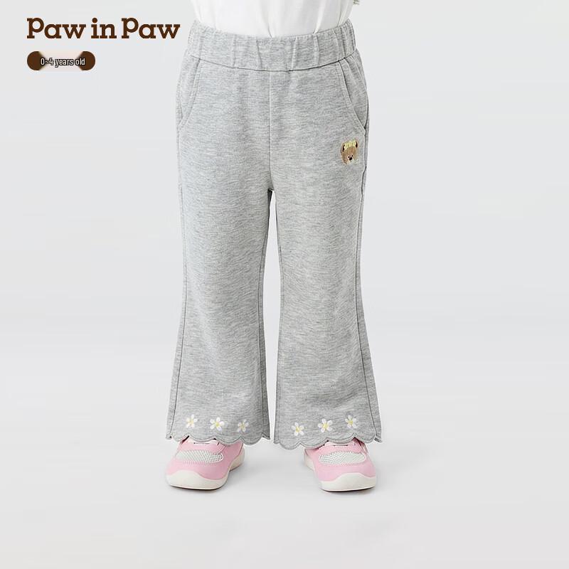 PawinPaw Baby Girl Cartoon Bear Flare Pants 90