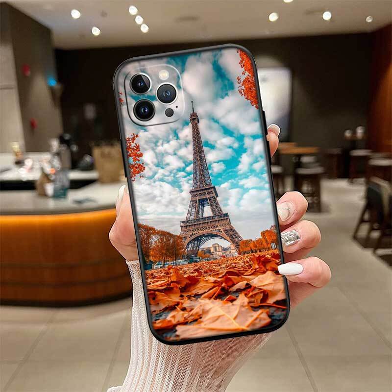 Paris Eiffel Tower Case for Samsung Note 20 10 S25 Plus Ultra Lite FE M20 M21 M30 M31 M51 A11 A26 A51 A52 A53 A56 A70 A71 A72 A73