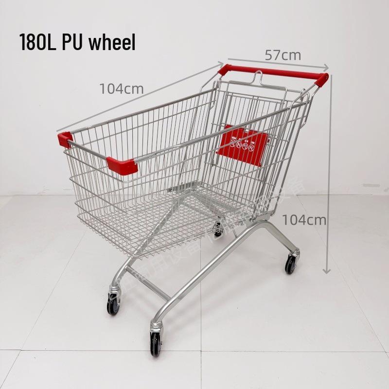 European Shopping Cart for Supermarkets, Malls, and Grocery Stores