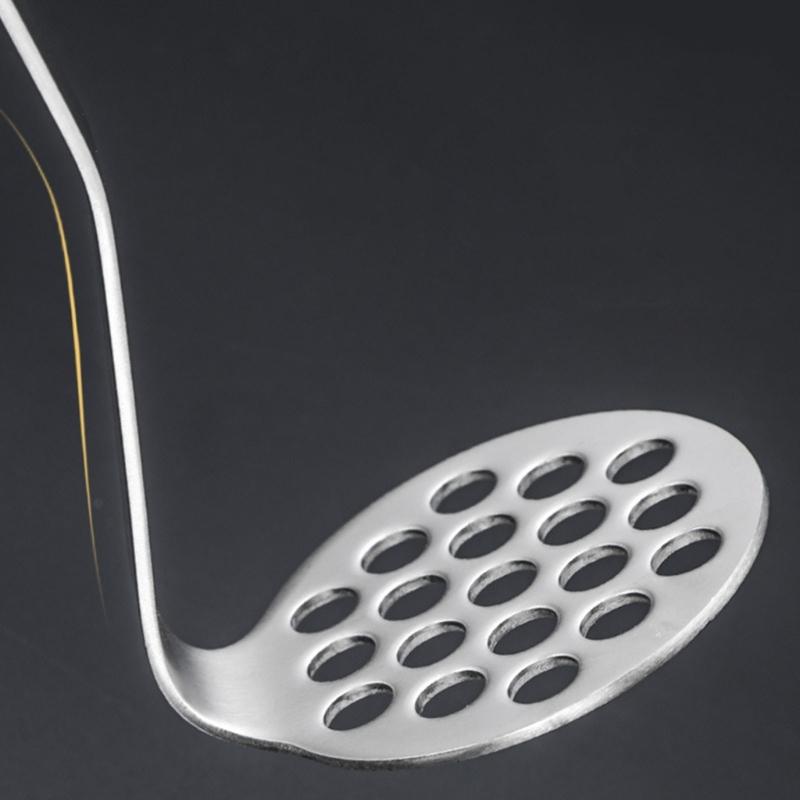 Mini-Pürierpresse aus Edelstahl Schlammwerkzeug zum einfachen Pürieren von Avocados, Kartoffeln, Karotten und mehr in der Küche