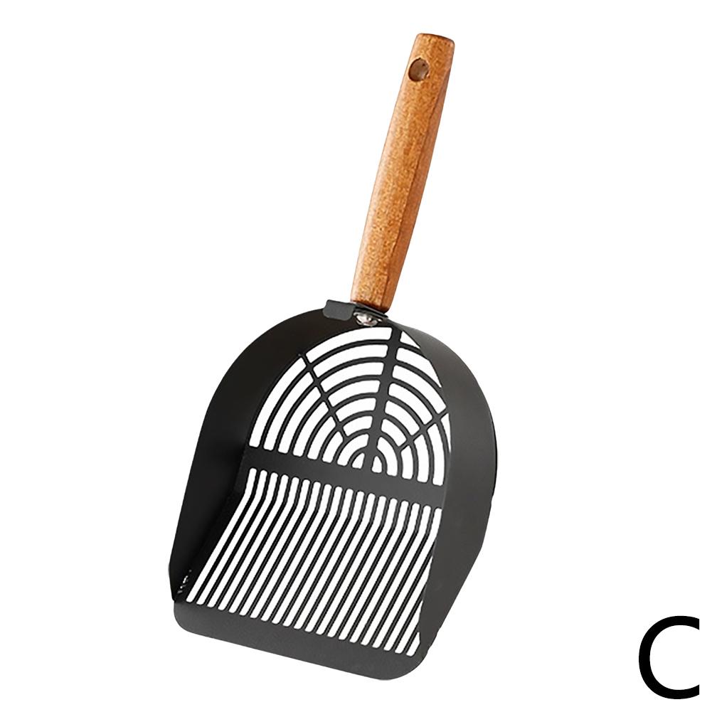 Stainless Steel Cat Litter Scoop Long Handle Pet Waste Shovel Cleaning Tool Toilet Garbage Picker Litter Box Cats Supplies