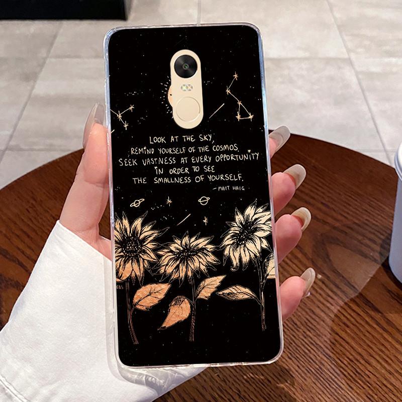 Casing For Xiaomi Redmi Note 4 Note 4x Capa Coque Clear Silicone Jelly Soft TPU Back Cover Cute Rabbit Cat Dinasaur Phone Case