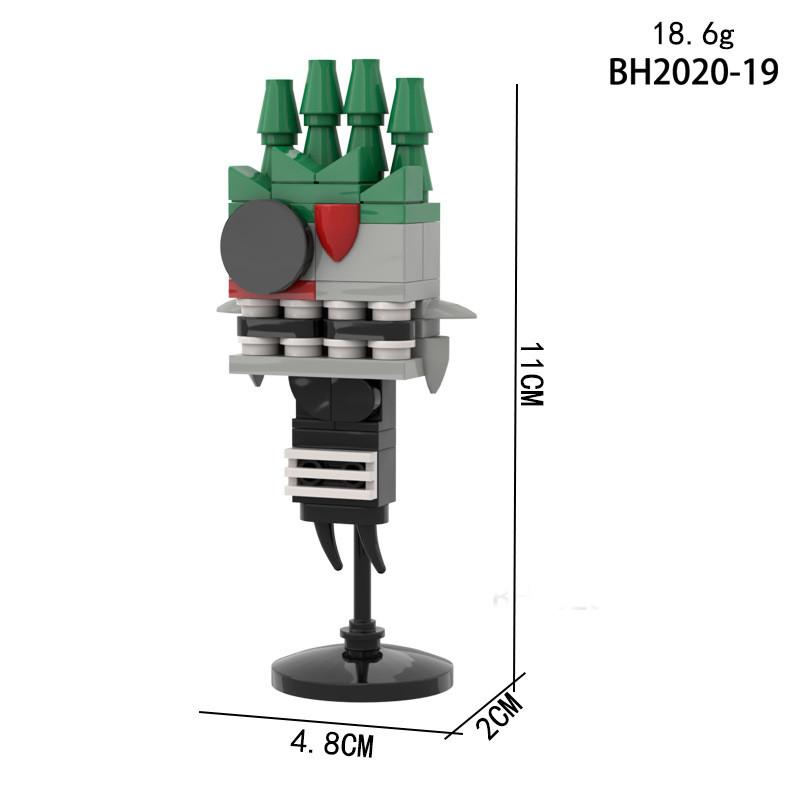 Sprunki Building Blocks Assemble Toy Doll Game Display Model Gift Decoration