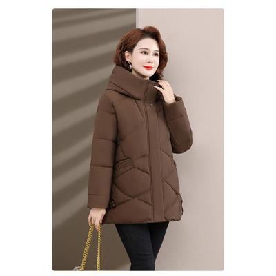 Down Cotton Clothes Women's Loose Thickened Small Foreign Style Large Size Coat