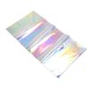 4 buc Față de masă irizată Lucioasă de unică folosință Laser Acoperitoare de masă dreptunghiulare din plastic holografic