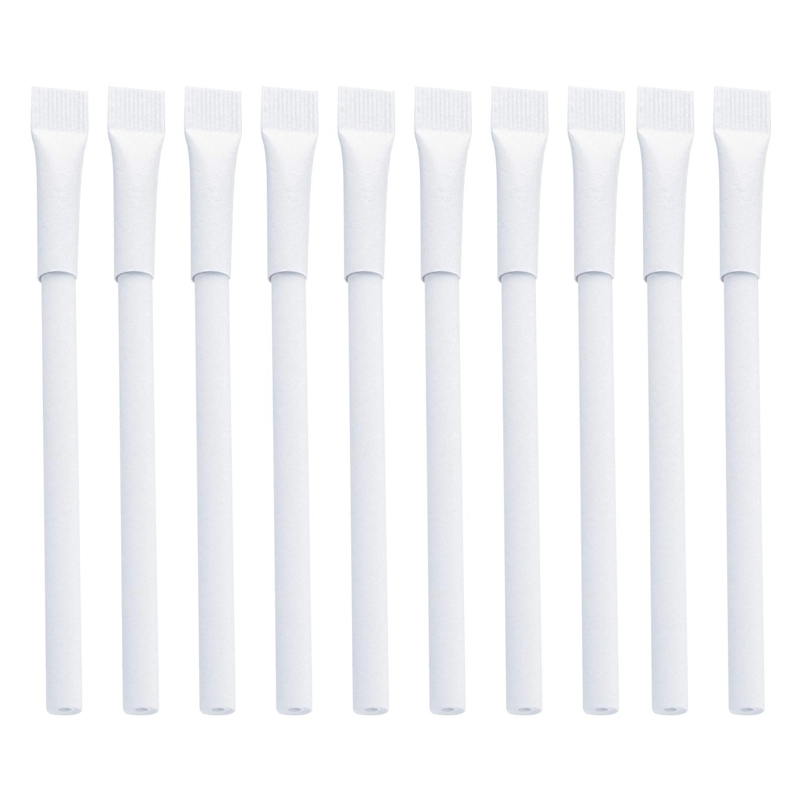 

10 шт. шариковых ручек из бумаги, гладко пишущих, быстросохнущих, пригодных для вторичной переработки, биоразлагаемых, для студентов и учителей 1