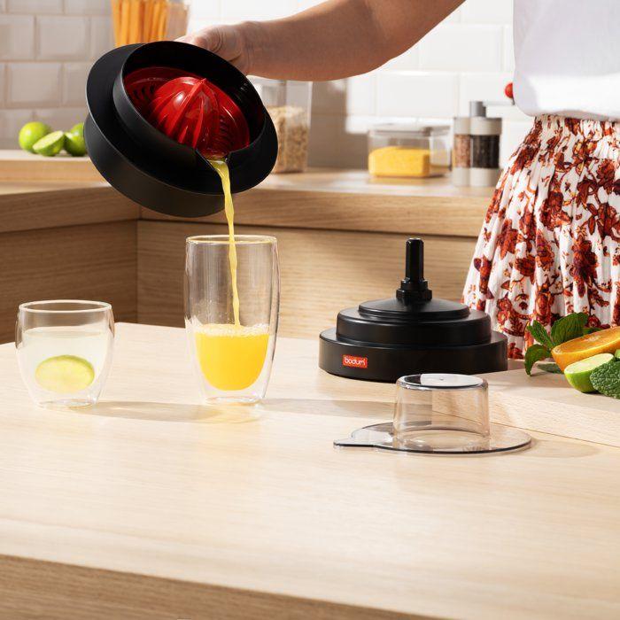 Presse-agrumes électrique - BODUM - ETTORE - 30 W - 350 ml - Noir