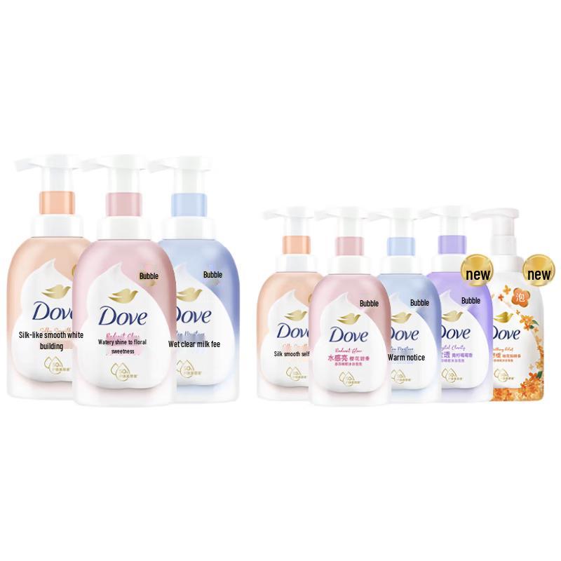 

Dove Cherry & Peach Scented Bubble Shower Foam Duo Pack