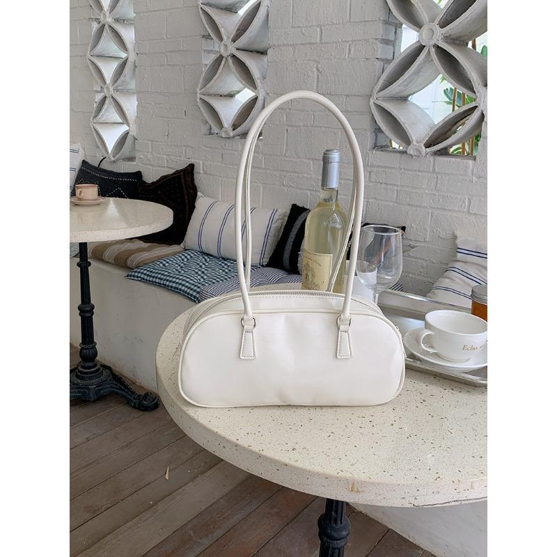 Casual Spring New Ballet Hand-held Women's Bag Trendy Versatile Silver Shoulder Underarm Bag