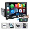 Multifunctional Car Radio 7 Inch IPS Touch Screen 1 Din Wireless Android Auto Carplay 7 Color Bluetooth Type-C Charging Mirror Link Stereo Playback