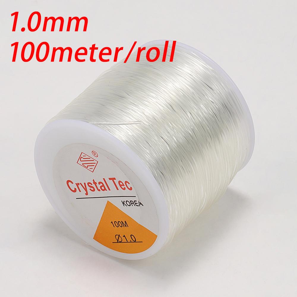 

1Roll Transparent Crystal Stretch Wire DIY Beading Jewelry Making Wire Bracelet Necklace Jewelry Accessories Jewelry Cord