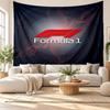 F1 Wandteppich, Weiches Stoff Wandbehang, Dekorative Kulisse Für Schlafzimmer Heim Wandkunst