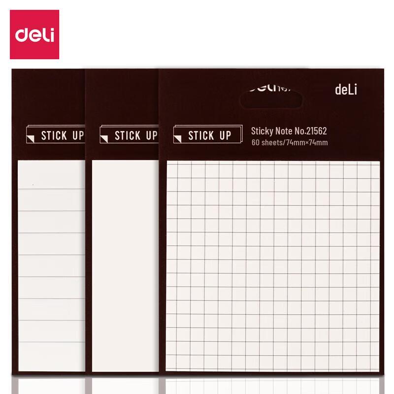 Deli Square Sticky Memo Pads