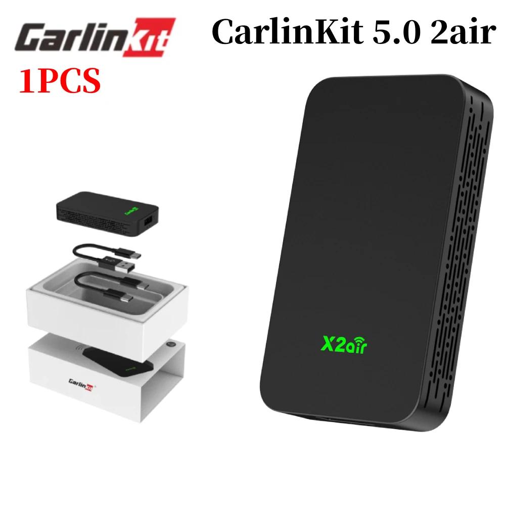 CarlinKit 5.0 2air Wired to Wireless Android Auto Box Wireless CarPlay Adapter Smart Car Ai Box WiFi Bluetooth Auto Connect