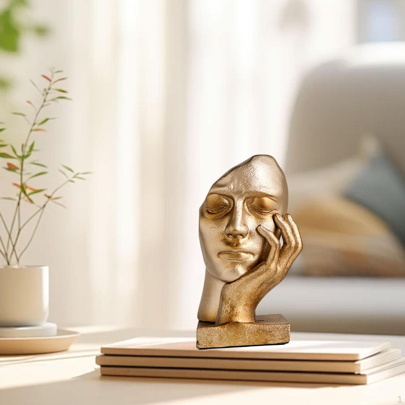 

Декоративный держатель для книг, держатель для книг, смоляная скульптура персонажа, опора для книжной полки в офисе Right Hand