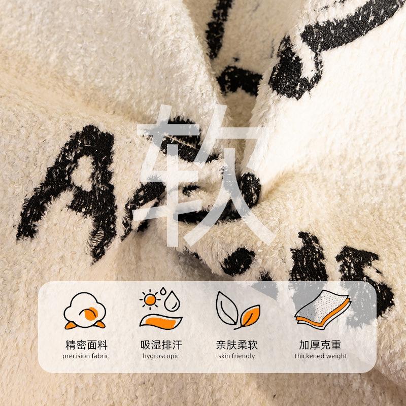 Autumn And Winter Sofa Cushion  New Non-Slip Plush Straight Row Sofa Cover Cloth Special-Shaped Thickened Leather Sofa Seat Cushion