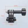 Rotatable Action Camera Cold Shoe Mount With 1/4 Screw Hole For Stabilizers Monopods And Outdoor Photography Equipment