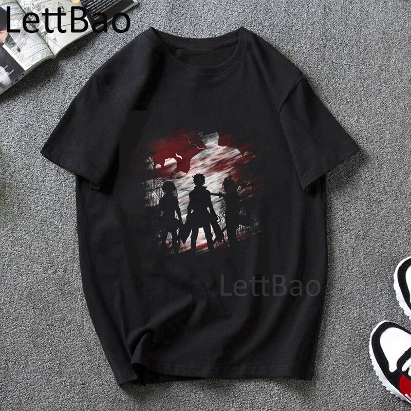 T-Shirt Attack On Titan Harajuku Men 