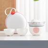2pcs Tea Sets Company Opening Gift Cut Cartoon Tea Cup Set For Birthday Gift Holiday Gift And Festival Gift 3.74*3.74*2.95inch Food Service Equipment