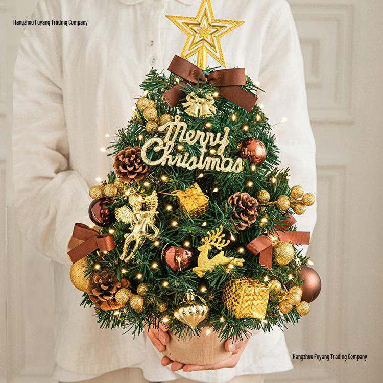 Nordic Style Mini Desktop Christmas Tree Ornament 2025