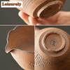 Chinese Old Mud Clay Coarse Pottery Tea Pitcher Tea Divider Cha Hai Dispenser Justice Cup Fair Mug Teaware Decoration Supplies