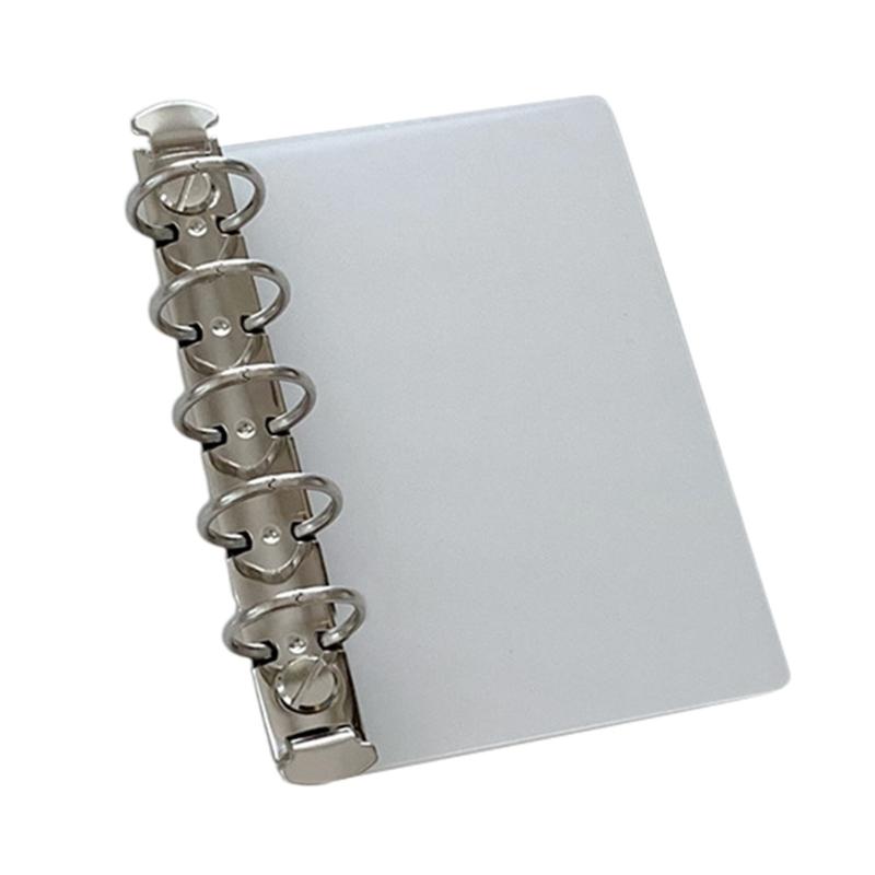 

Notebook Side Insert Metal Clip Adjustable Loose Leaf Partition Pad For Journal Planner Scrapbooking Office Accessories