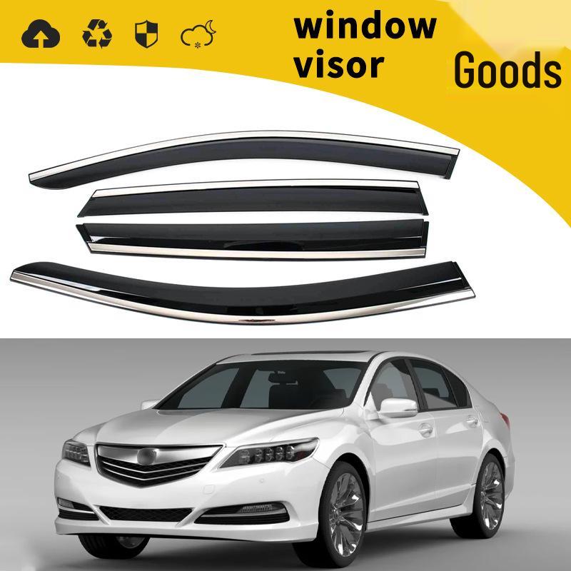 Honda LEGEND 2014-2017 Rain Deflector Sun Visor Window Shield Modification.