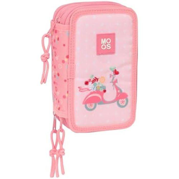 Trousse Scolaire - SAFTA - Moos Passion - 37 Outils Inclus - Pour Enfants de 5 à 14 Ans - Mixte