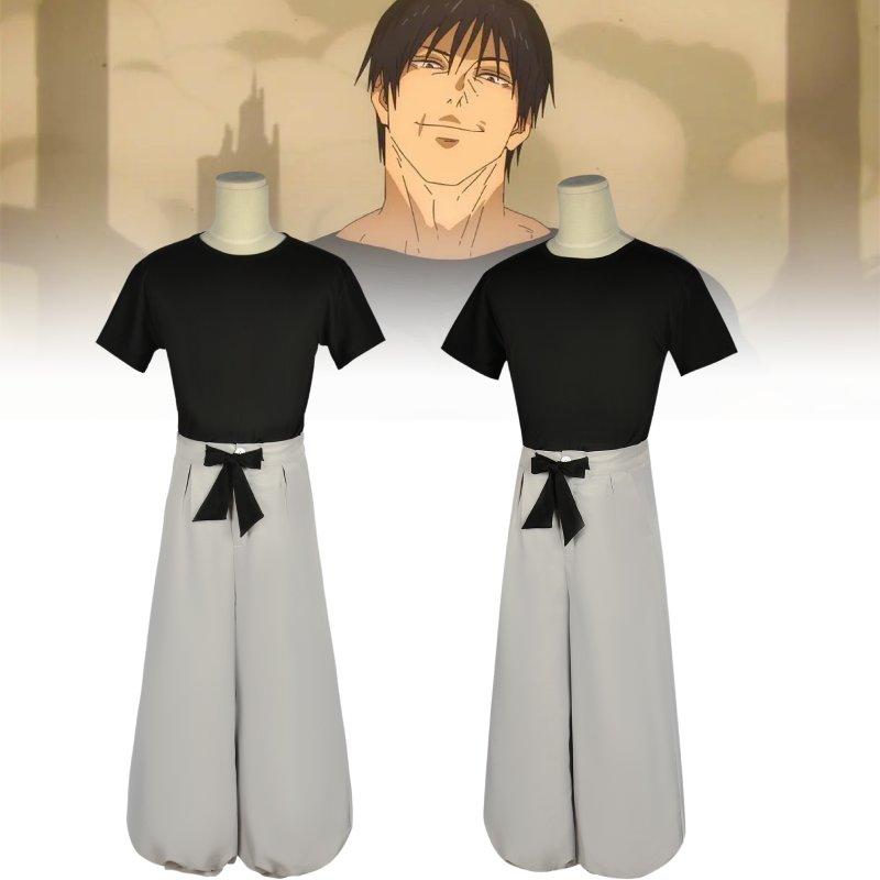 Jujutsu Kaisen Fushiguro Toji Cosplay Costume Set Performance Clothing Suit