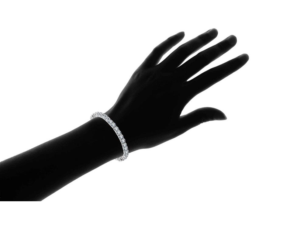 Zircon Bracelet: Women's Light Luxury & Exquisite Bangle for a High-End, Fashionable Look