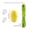Kayak Accessory Kayaking Boat Buoy Float Leash Marine Rope Drift Anchors Tow Throw Leash Kayak Throw Line with Hook