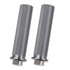 2PCS 20mm Bench Dogs Guide Rail Sliding Slot Stop Aluminum Alloy Woodworking Table Hole Clamp Stops