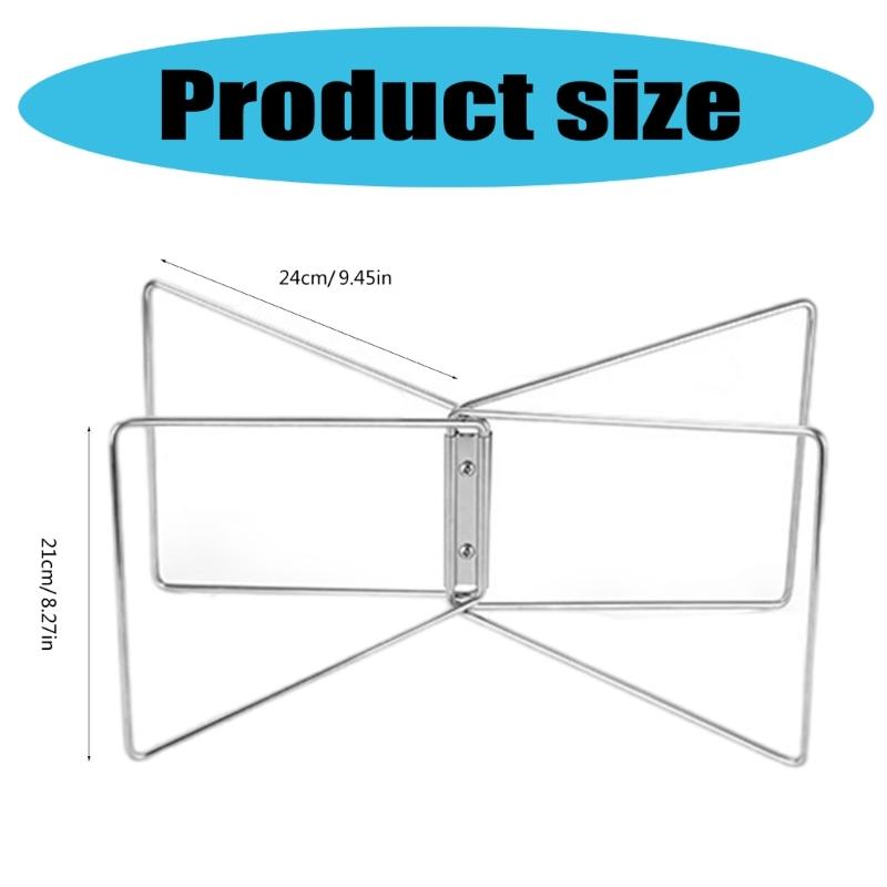 Camping Folding Coolers Stand Storage Box Bracket Metal Luggage Rack Portable Ices Box Holder for Outdoor Travel Cooking