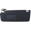 RQHEQLJV Black Sun Visor Compatible for VW Golf 7 MK7 GTI Superb3 Car Front SunVisor Panel with Makeup Mirror Black Sunshade(1pc Black Left)