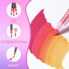 Acrylic Marker 48 Direct Ink Acrylic Paint Waterproof Acrylic Paint Pens for and Pens, Colors, Type, Water-Based Pens, Water-Based Markers, Glass,