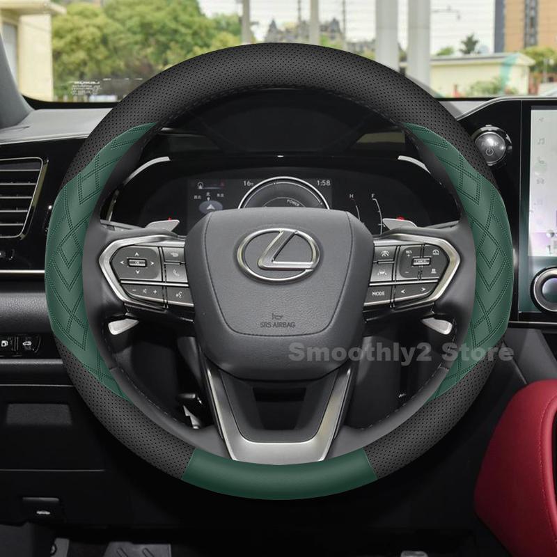 Leather Car Steering Wheel Cover For Lexus NX450h+ NX250 NX350 NX350h NX350 F Sport 2025 Covers For Covers Auto Accessories 2026